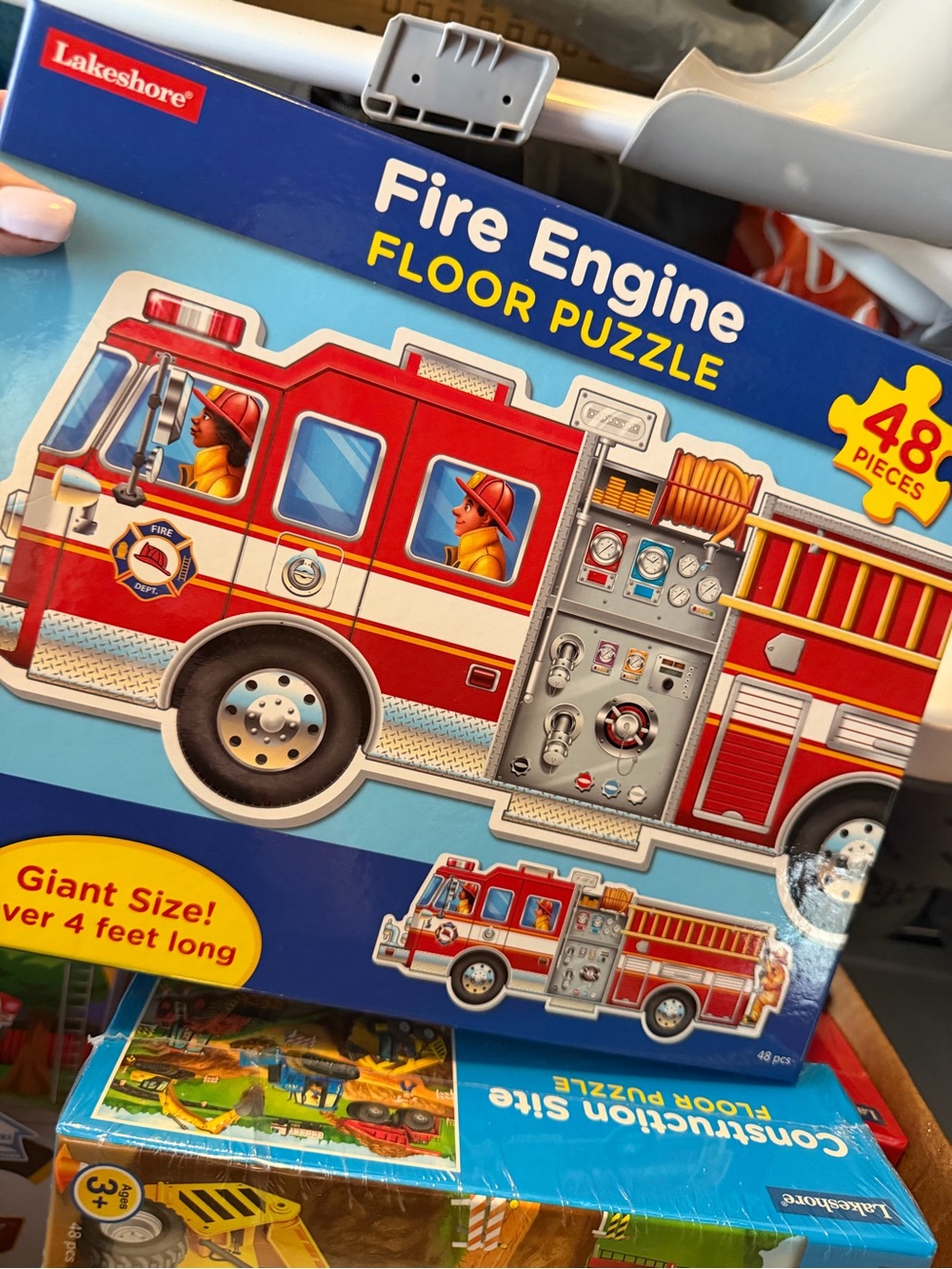 Lakeshore Red Fire Engine Floor Puzzle - 48 Pieces
Factory sealed /never opened